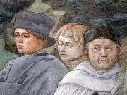 Fra Filippo Lippi Selfportait with pupils painting
